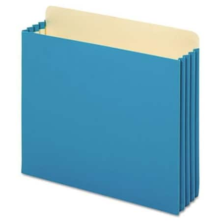 Pendaflex FC1524PBLU File Cabinet Pockets; Blue - Letter Size